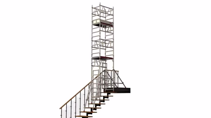 MI STAIRS Alloy Access Tower 4.7m  Thumbnail 2